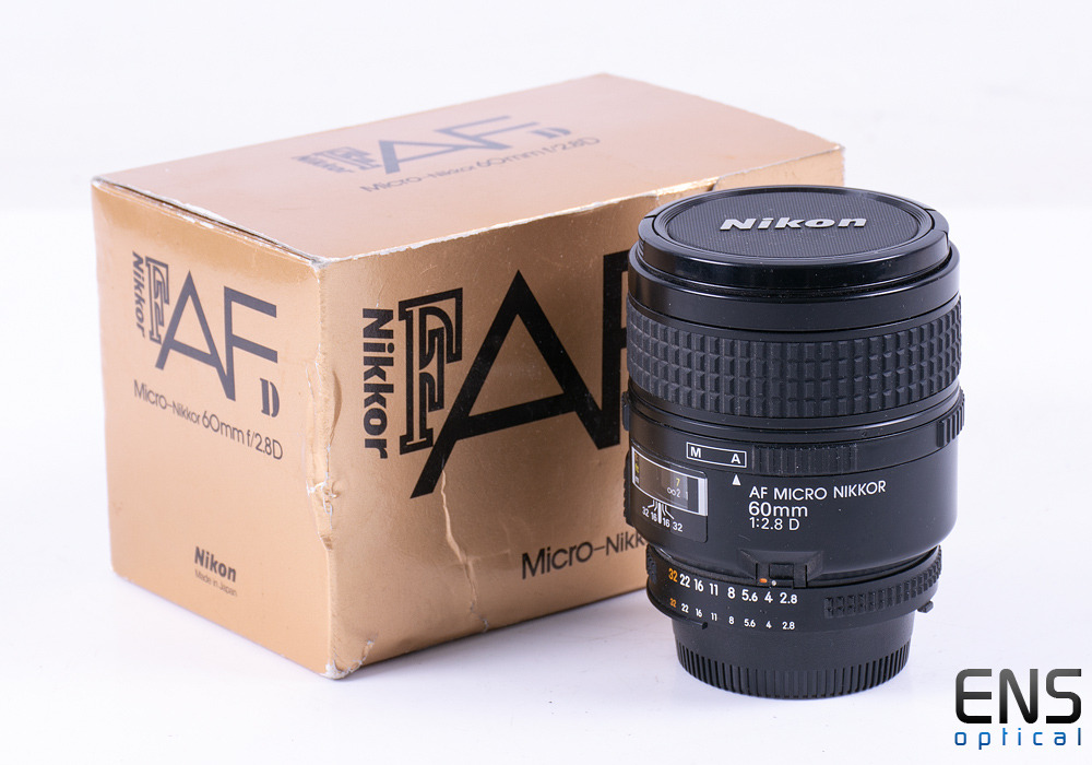Nikon 60mm F/2.8 AF-D Micro Nikkor Macro Prime Lens - 3017409