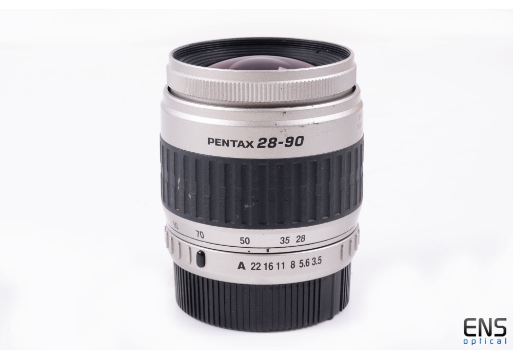 Pentax SMC FA 28-90mm 1:3.5-5.6 Pentax silver AF Lens 35mm SLR Film & Digital
