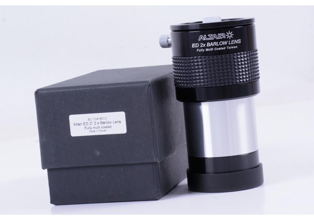 Altair astro 2" 2x ED Barlow Lens - 2" with 1.25" Adapter