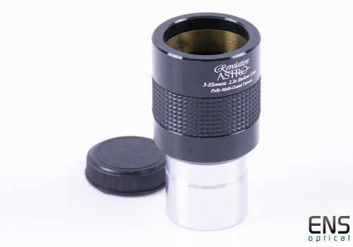 Revelation Astro 5x Barlow Lens 3 Element  Fully Multi-Coated - Open Box