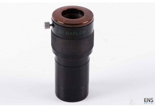  2" ED Deluxe 2x Barlow Lens with 1.25" Adapter