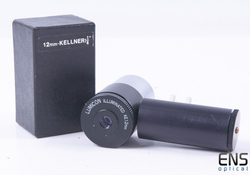 Lumicon 12.mm Kellner Reticle Eyepiece Rigel PulsGuide Guiding Illuminator