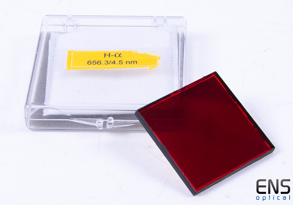 Custom Scientific HA  4.5 nm Filter - 50mm Square Unmounted AR