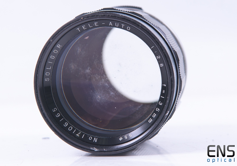 Soligor 135mm f/2.8 Prime Tele-Auto Lens - M42 17106165 JAPAN *Fungus*
