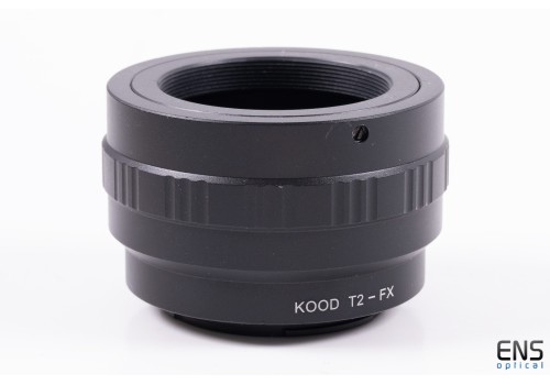 Kood T2-FX Adapter for T2/T Mount Lens to Fuji X Camera X-T30 II, X-E4