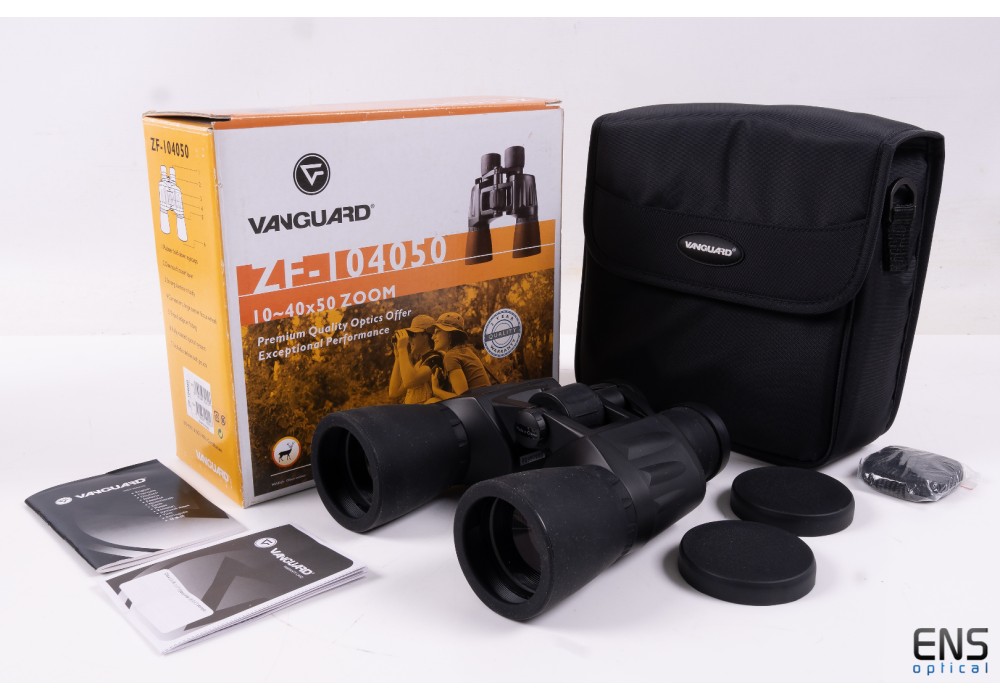 Vanguard 10-40x50 Zoom Binoculars ZF-104050 - Open Box