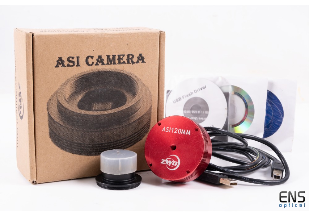 ZWO ASI120MM USB2.0 Mono Camera - 2.1 mm All Sky lens