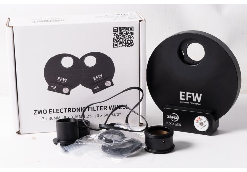 ZWO 8 Position 1.25" & 31mm Electronic USB Filter Wheel