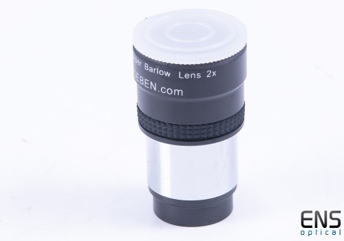 Seben 2x Achromatic Super Barlow Lens - 1.25"