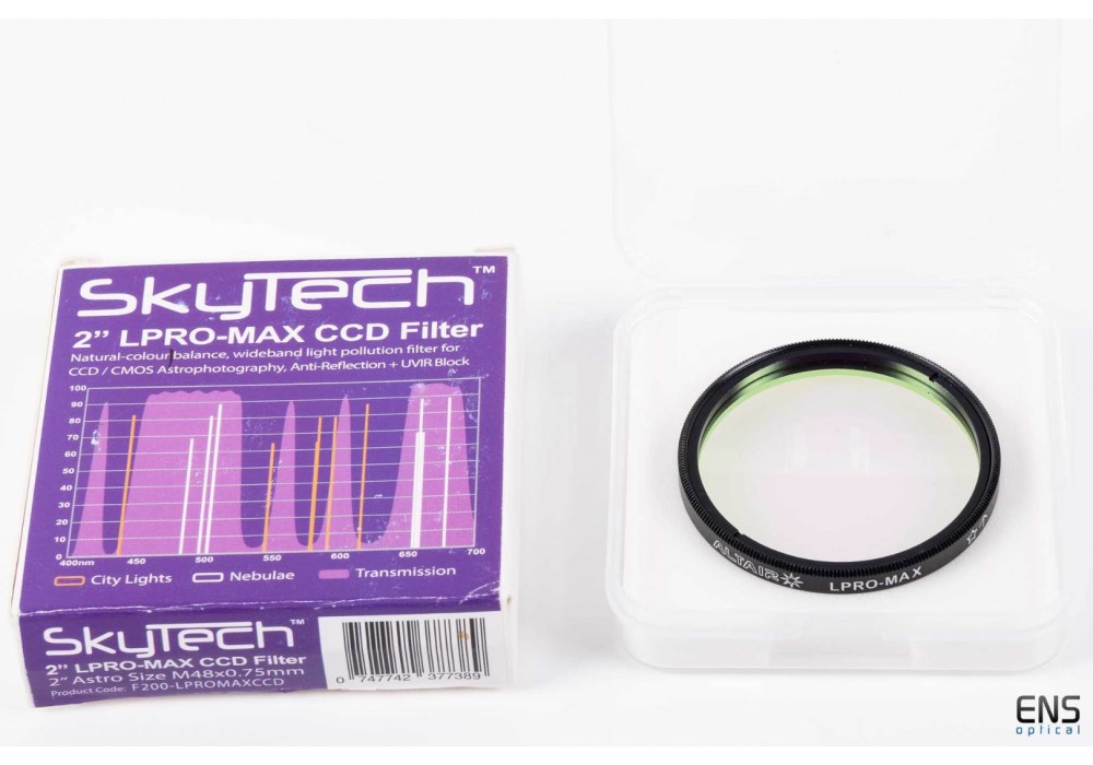 SkyTech 2" LPRO MAX CCD Filter  - Open Box