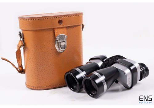 Zenith 10x30 Vintage Wide Angle Binoculars & Case