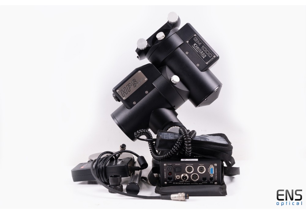 10 Micron GM1000 Equatorial Mount with Wifi & Counterweight