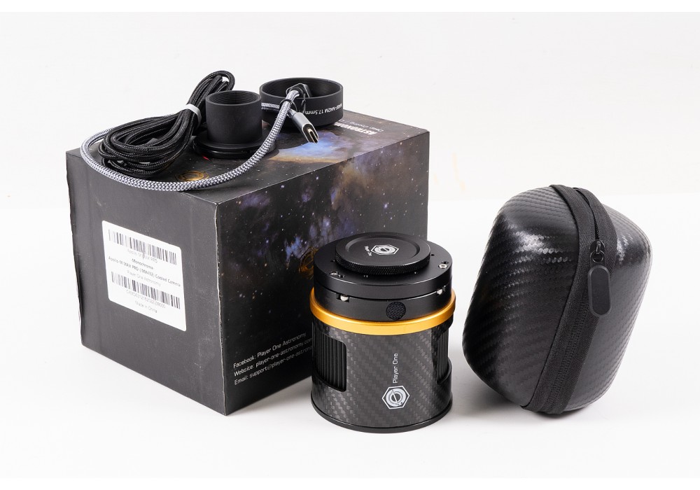 Player One Apollo-M MAX Pro Cooled USB3.0 Mono Camera - IMX432 Big Pixels Solar Deep Sky 