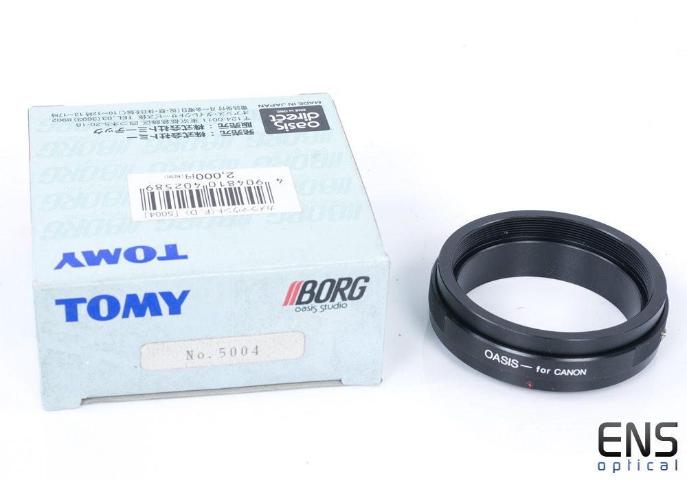 Borg #5004 Canon FD SLR Camera Adapter - New Open Box