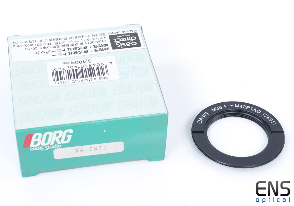 Borg #7851 M36.4 to MM42P1 Adapter  - New Open Box