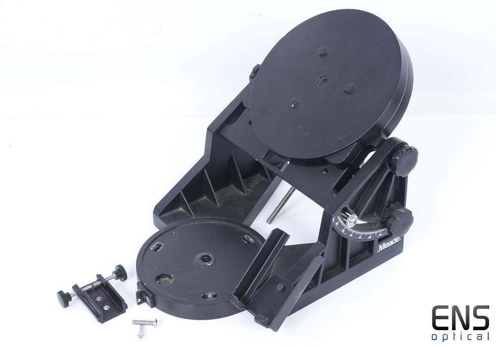 Meade 8” Lx200 & LX90 Equatorial Polar Wedge including LX90 Adapter Plate