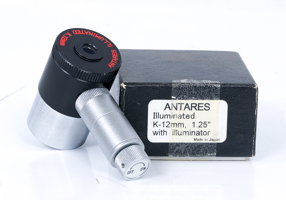 Antares 12mm Illuminated  1.25" Double Crosshair Eyepiece - Japan