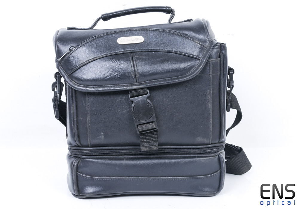 Vanguard Black Leather Effect Camera Bag 250x250x130mm