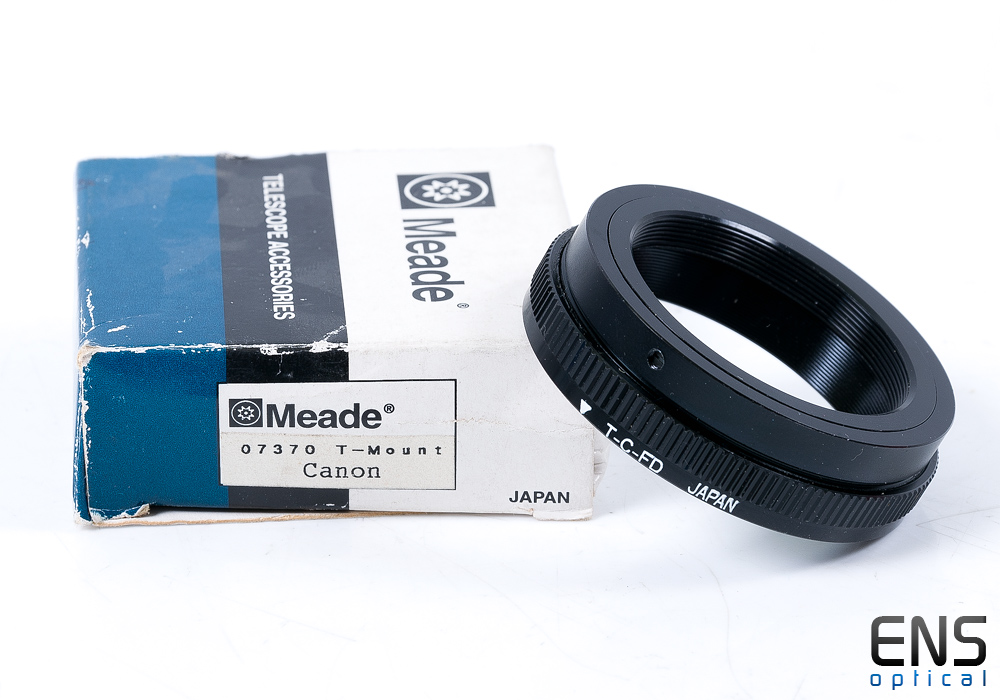Meade T-Mount SLR Camera Adapter for Canon FD - 07370 JAPAN