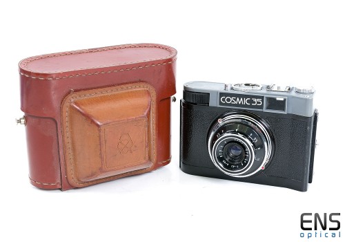 Vintage Cosmic 35 Film Camera in Case - 287433 USSR