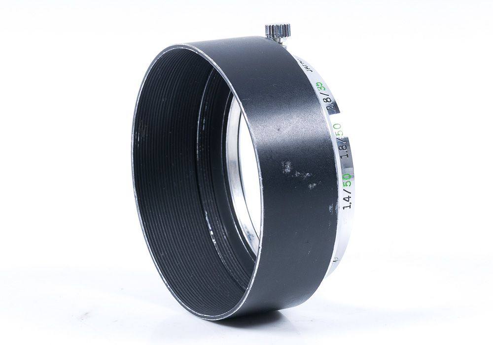 Genuine Olympus screw In metal Lens Hood - for 50mm 35mm - JAPAN