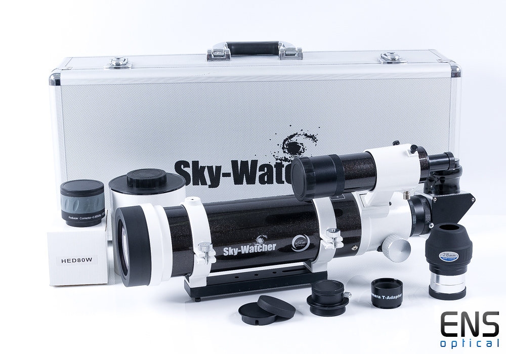 Skywatcher Evostar 80ED DS-Pro Outfit Case & 0.85x Reducer - Mint Skywatcher Evostar 80ED DS-Pro Outfit Case & 0.85x Reducer - Mint
