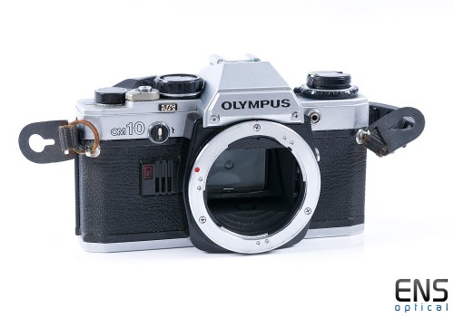Olympus OM10 35mm Film SLR Camera Silver - 1430629 *SPARES*