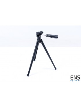 Small portable metal tripod for spotting scopes, dslr or other