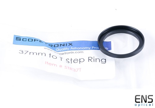 Scopetronix 37mm to T Mount Step Ring - New old stock