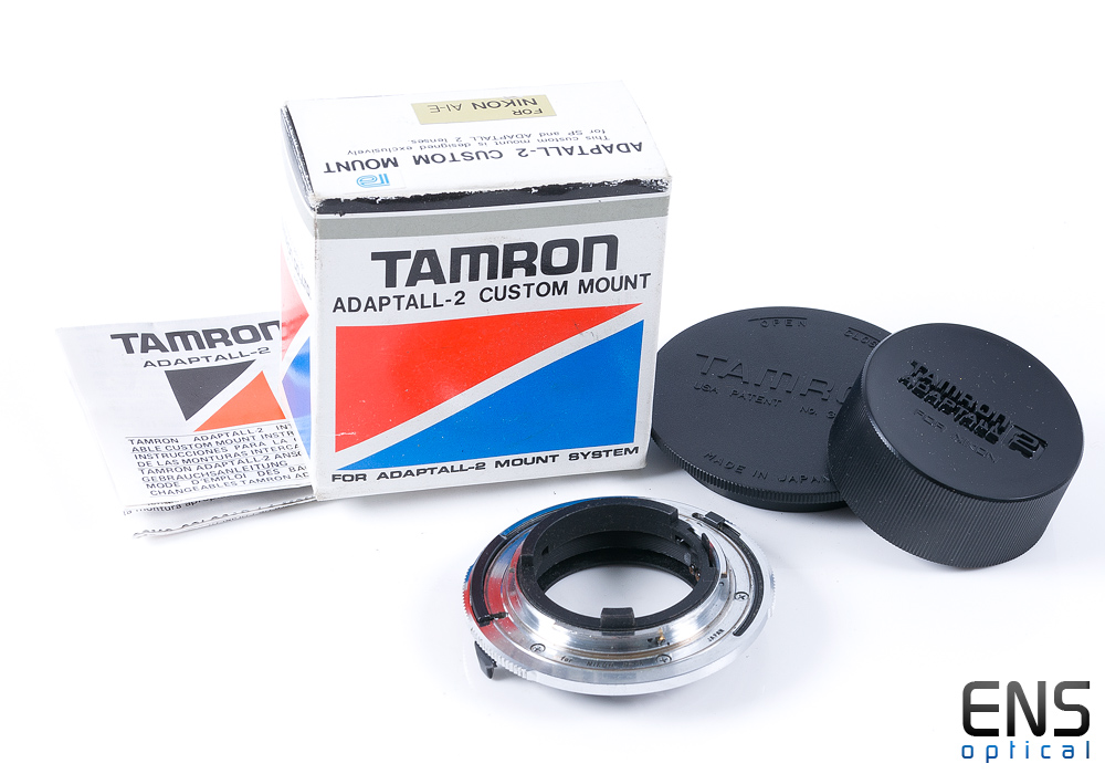 Tamron Adaptall 2 Nikon AI-E Adapter Boxed - Stunning! JAPAN