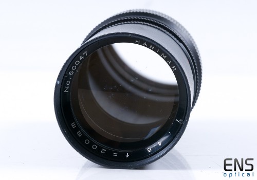 Hanimar 200mm f/4.5 Tele Prime Lens - 50047 JAPAN