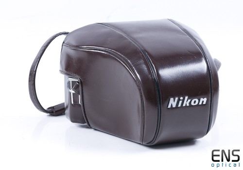 Vintage Nikon Leather SLR Camera Case - JAPAN
