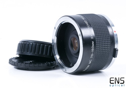 Vivitar 70-150mm 2x Matched Multiplier Converter Lens - OM Fit