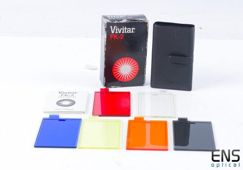 Vintage Vivitar FK-2 Flash Filter KIT - Nice!