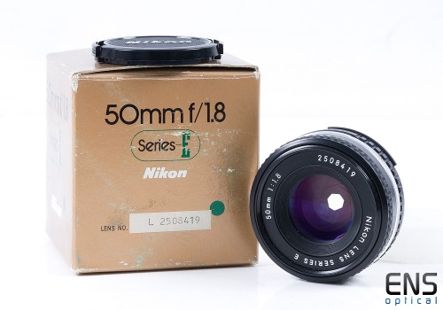 Nikon 50mm f/1.8 Ai-S Series E Prime Lens - Boxed JAPAN - 2508419