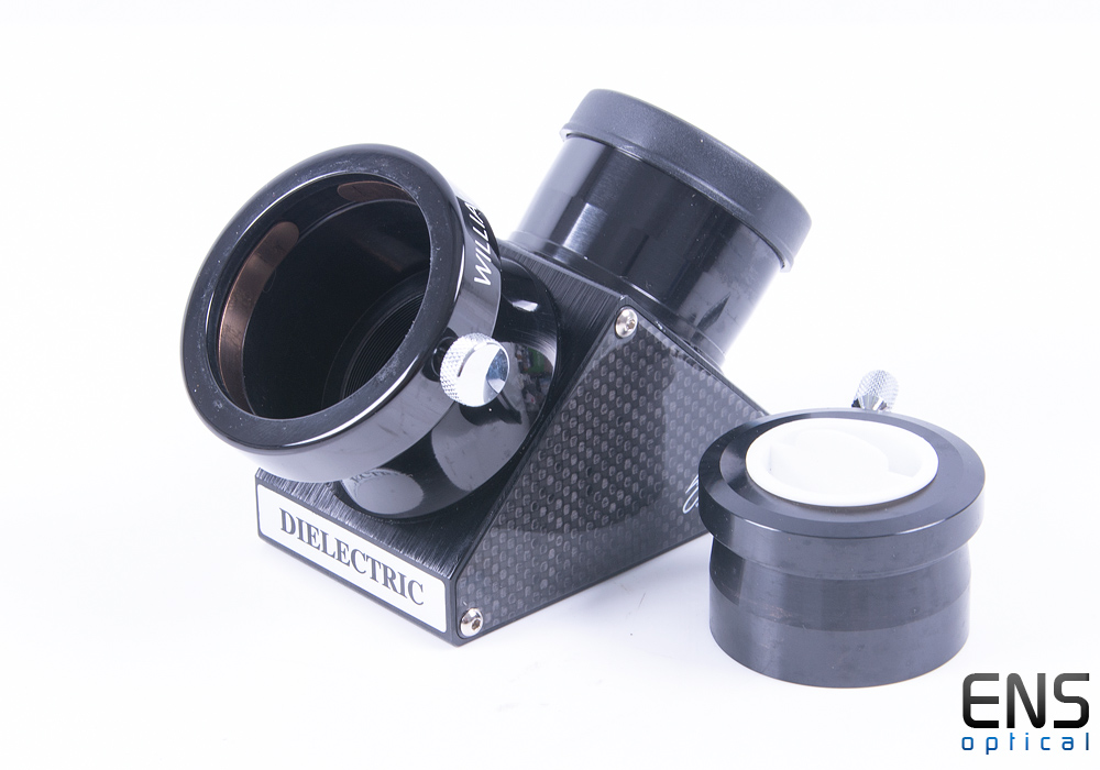 William Optics 2" Dielectric Carbon Fibre Mirror Diagonal with 1.25" Adapter William Optics 2" Dielectric Carbon Fibre Mirror Diagonal with 1.25" Adapter