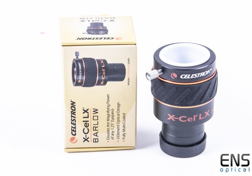 Celestron 2x 1.25" X-Cel LX Barlow Lens - Mint Boxed 