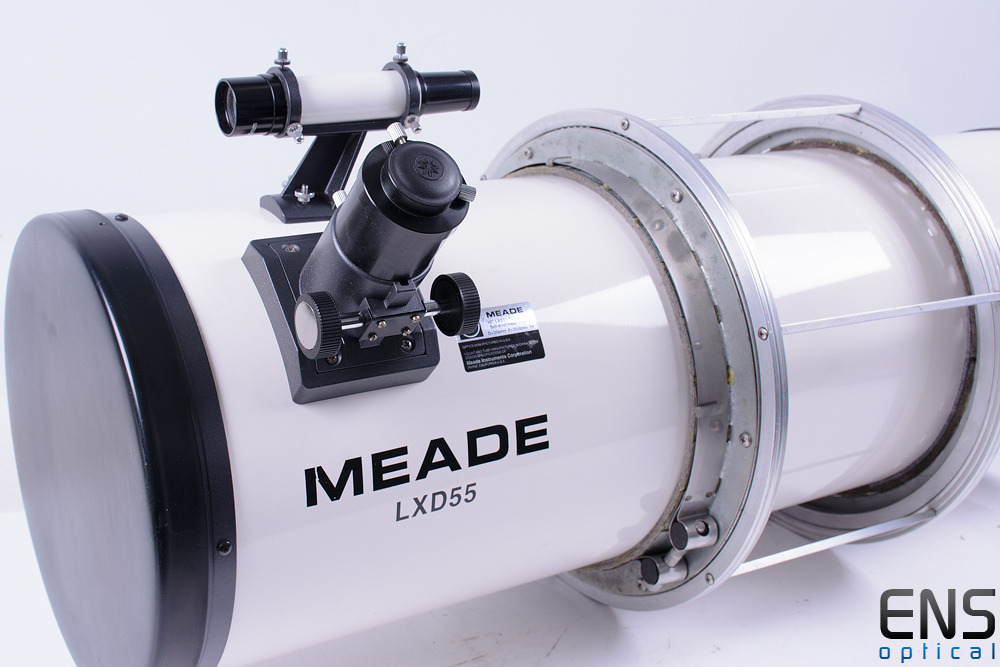 Meade LXD55 SN10 Schmidt Newtonian Telescope Rotating Rings - Collection Only