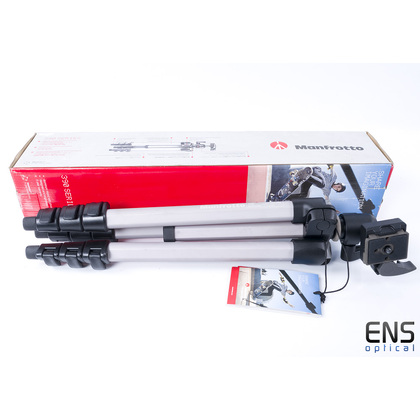 Manfrotto MK394-PQ Aluminium Tripod *New open box*