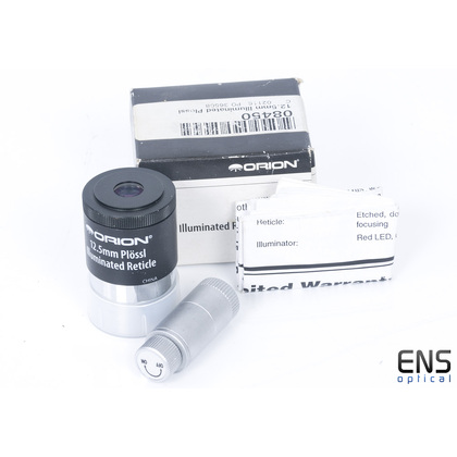 Orion 12.5mm 1.25" Plossl Illuminated Crosshair Centering Eyepiece Boxed