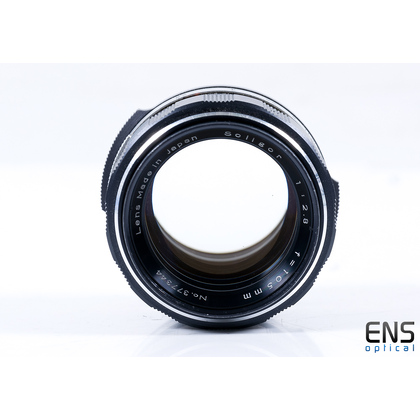 Soligor 105mm f2.8 Telephoto Vintage Lens T2 with Nikon Adapter - 377344