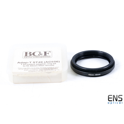Astro Engineering Adap-T ST49 AC556 T threaded Adapter for 49mm filter thread