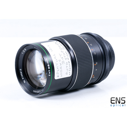 Hanimar 135mm f/2.8 Manual Focus Auto Lens Pentax Fit - 3105813 *READ*