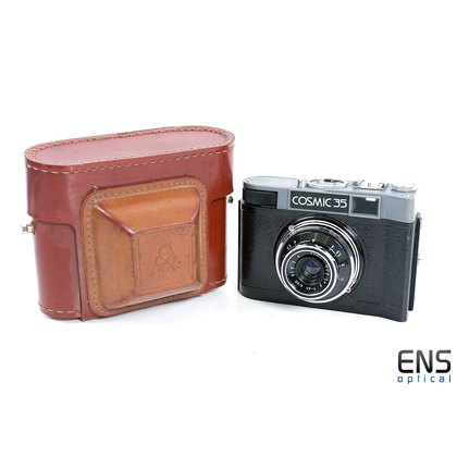 Vintage Cosmic 35 Film Camera in Case - 287433 USSR