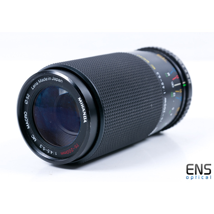 Miranda 75-200mm f/4.5-5.3 Macro Mc Zoom Lens - Pentax PK Fit 85400353