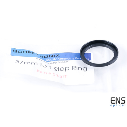 Scopetronix 37mm to T Mount Step Ring - New old stock