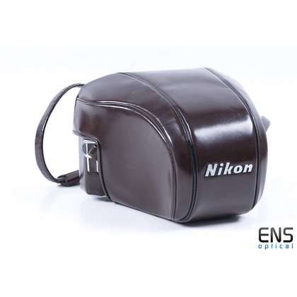 Vintage Nikon Leather SLR Camera Case - JAPAN