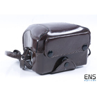 Vintage Nikon Leather SLR Camera Case - JAPAN
