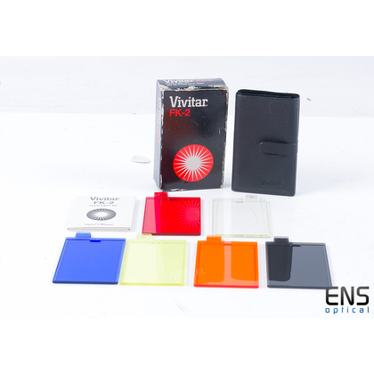 Vintage Vivitar FK-2 Flash Filter KIT - Nice!