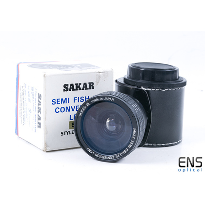 Sakar 52mm Semi Fisheye Conversion Lens *FUNGUS*